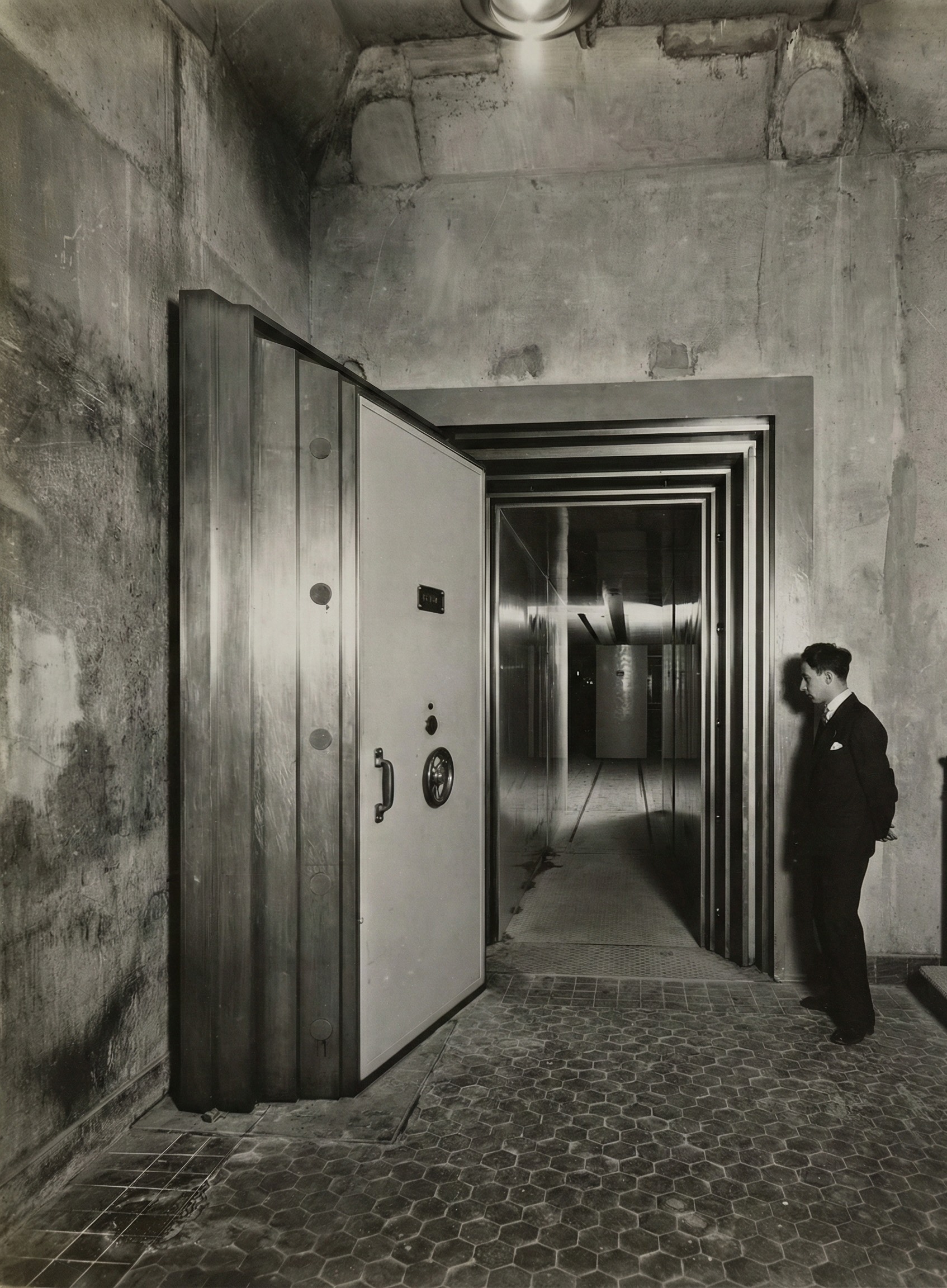 Coffre-fort historique de la Compagnie des Métaux Précieux